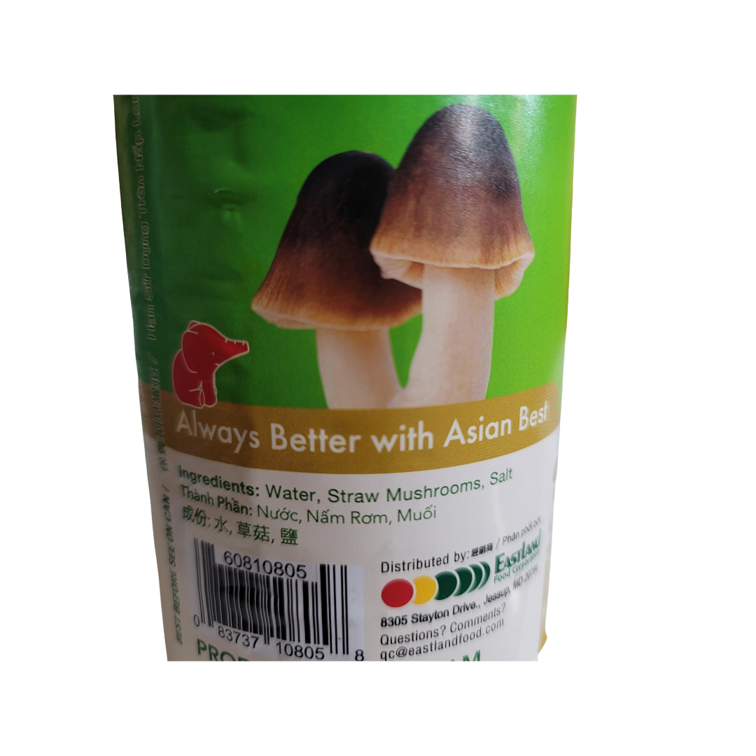 Asian Best Whole Straw Mushroom Unpeeled in Brine 15 oz – Aneka Market