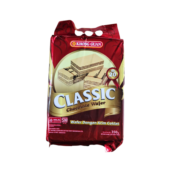 Khong Guan Classic Coklat Wafer 350 g