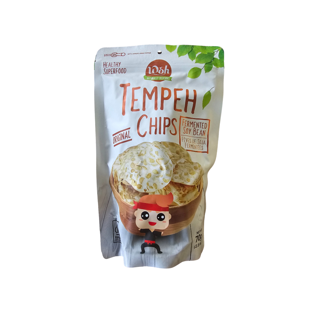 WOH Tempeh Chips Original 70 g (2.5 Oz) – Aneka Market
