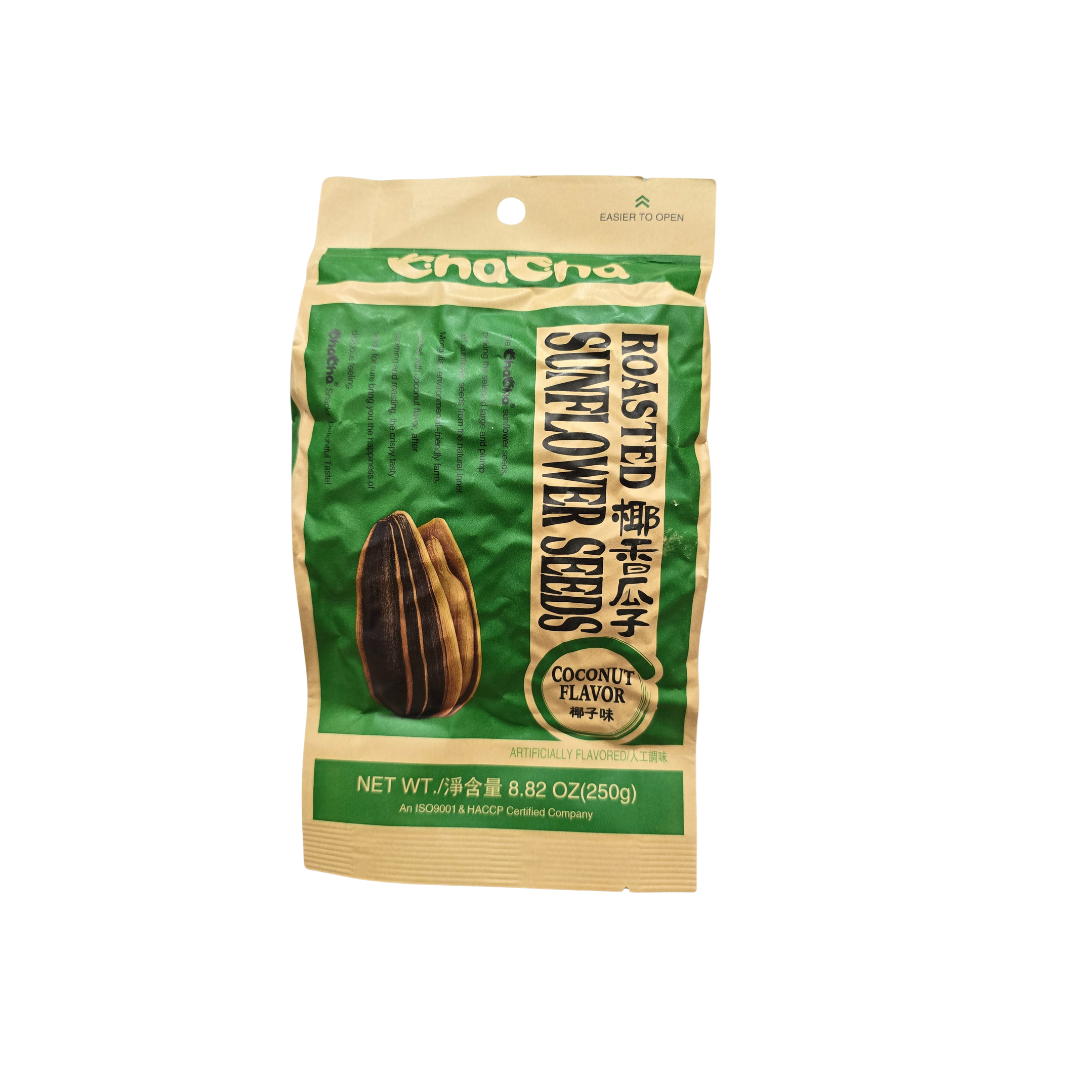 ChaCha Sunflower Seeds Coconut Flavor 250 g – Aneka Market
