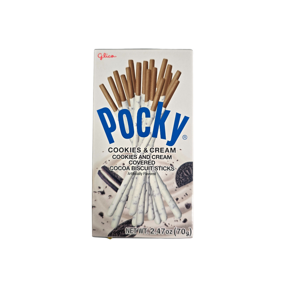 Glico Pocky Cookies and Cream Cocoa Biscuit Stick 2.47 Oz