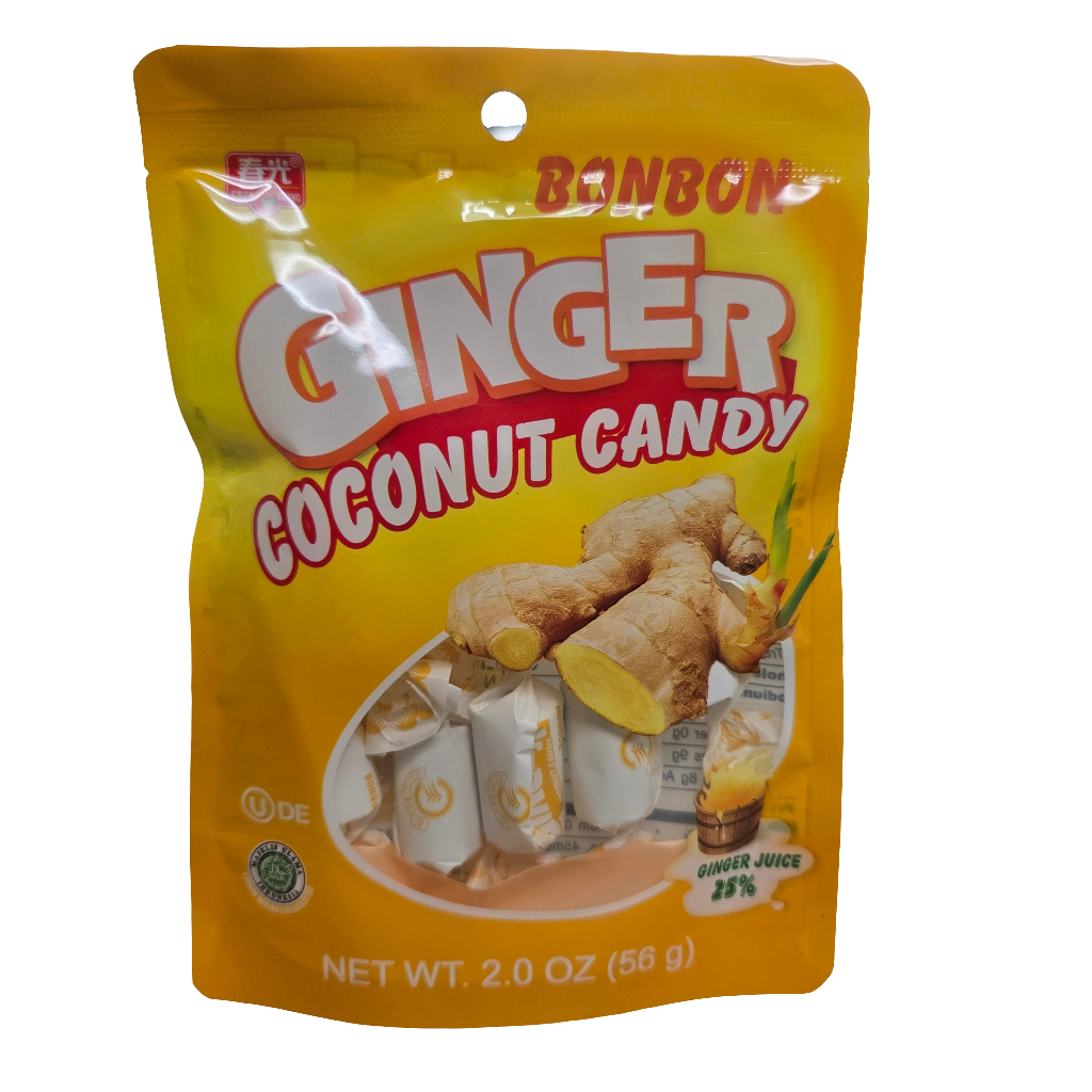 Chun Guang Ginger Coconut Candy (Bonbon) 56 g (1.97 Oz) – Aneka Market