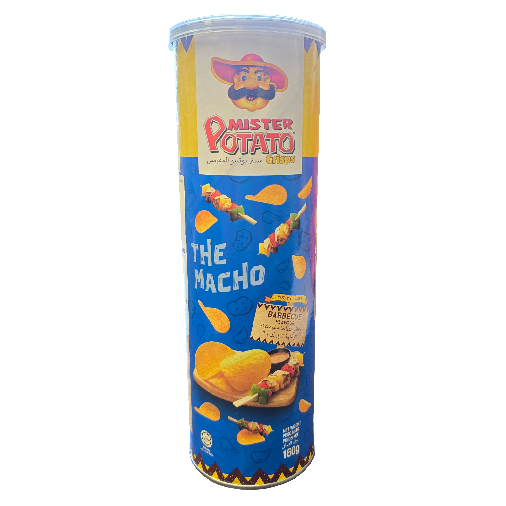 Mister Potato Crisp Barbeque 160 g – Aneka Market