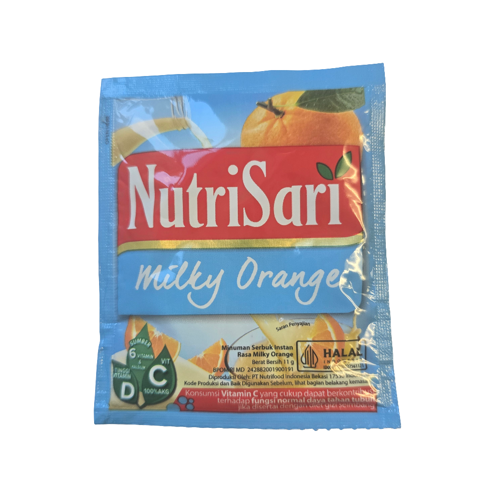 Nutrisari Milky Orange 11 g – Aneka Market Nutrisari Milky Orange 11 g – Aneka Market