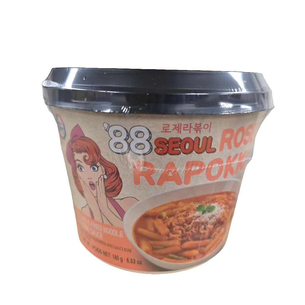 88 Seoul Rice Cake & Fried Noodle with Rose Sauce 6.53 Oz – Aneka