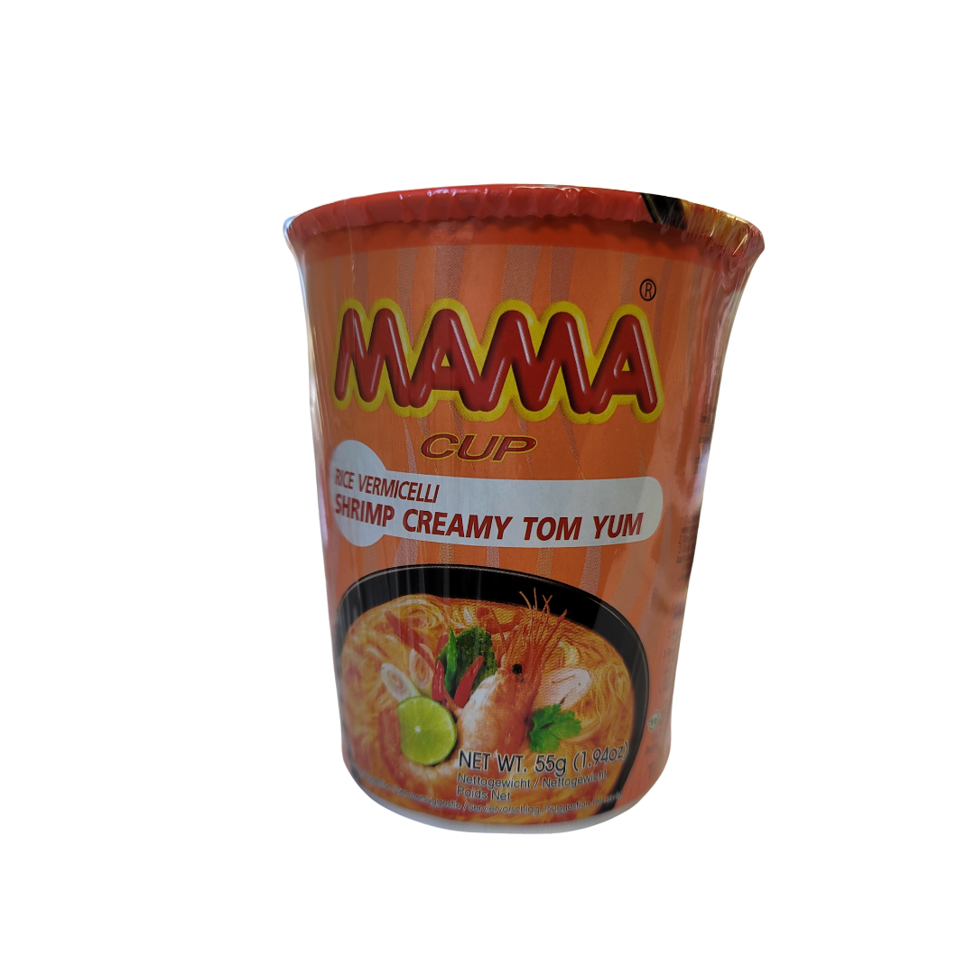 Mama Cup Instant Rice Vermicelli Creamy Tom Yum 55 g – Aneka Market