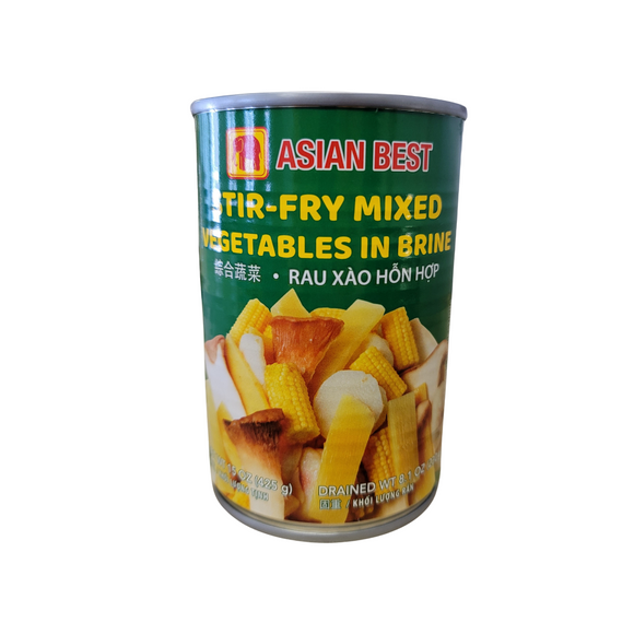 Asian Best Stir-fry Mixed Vegetable in Brine Net Wt 15 Oz (425 g)