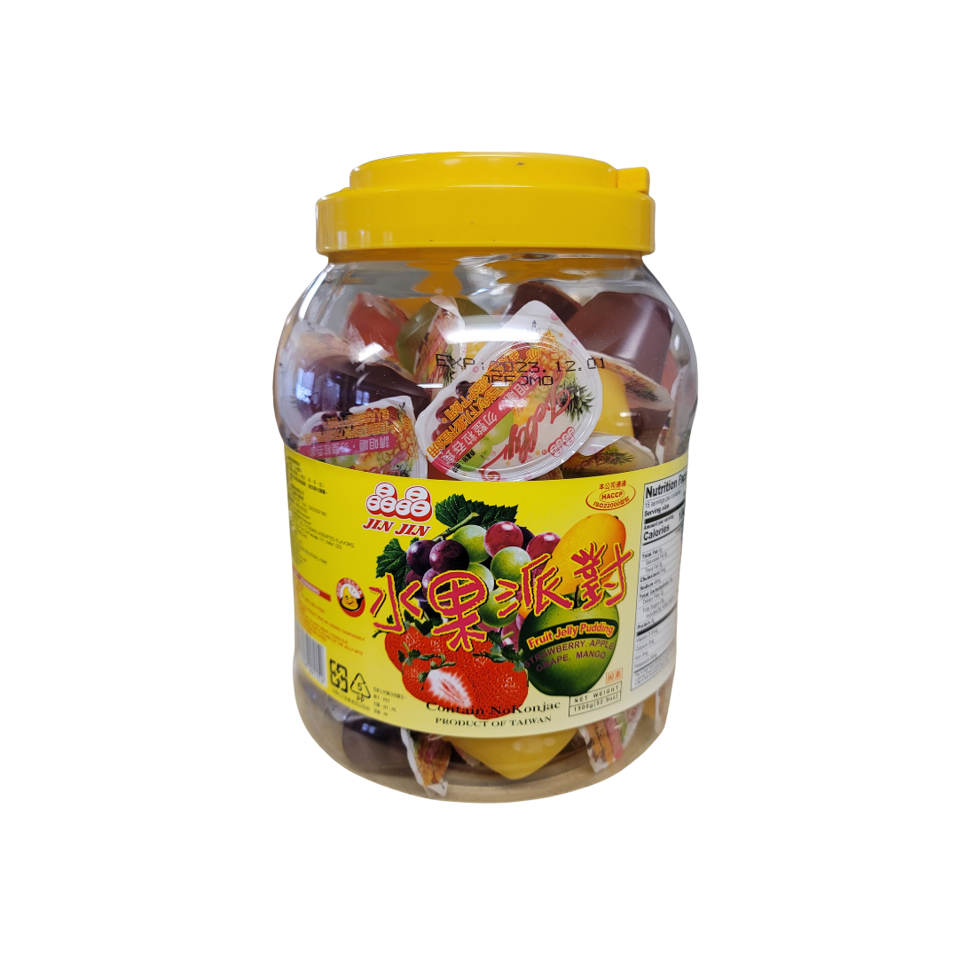 Jin Jin Assorted Fruit Jelly Pudding 52.9 oz (1500 g] – Aneka Market