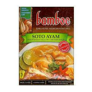 Bamboe Indonesian Turmeric Chicken Soup - Bamboe Soto Ayam