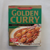 S&B Golden Curry Sauce With Vegetable Medium Hot 230 g