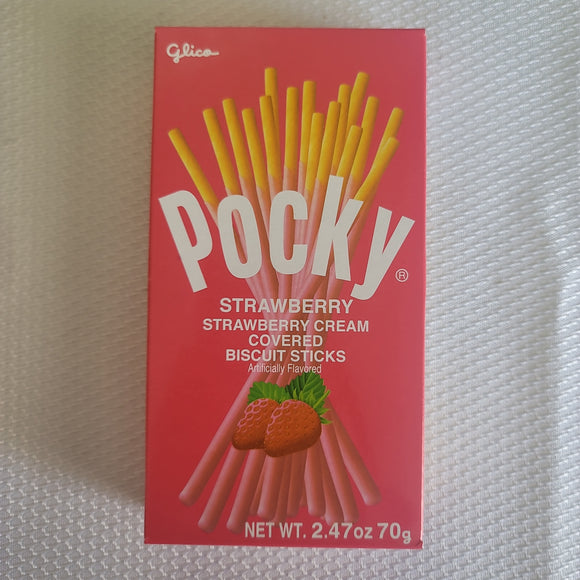 Pocky Strawberry Cream Sticks 2.47 oz (70 g)