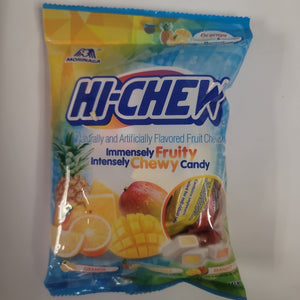 Morinaga Hi-Chew Tropical Mix Orange Pineapple Mango 100 g (3.53 Oz)