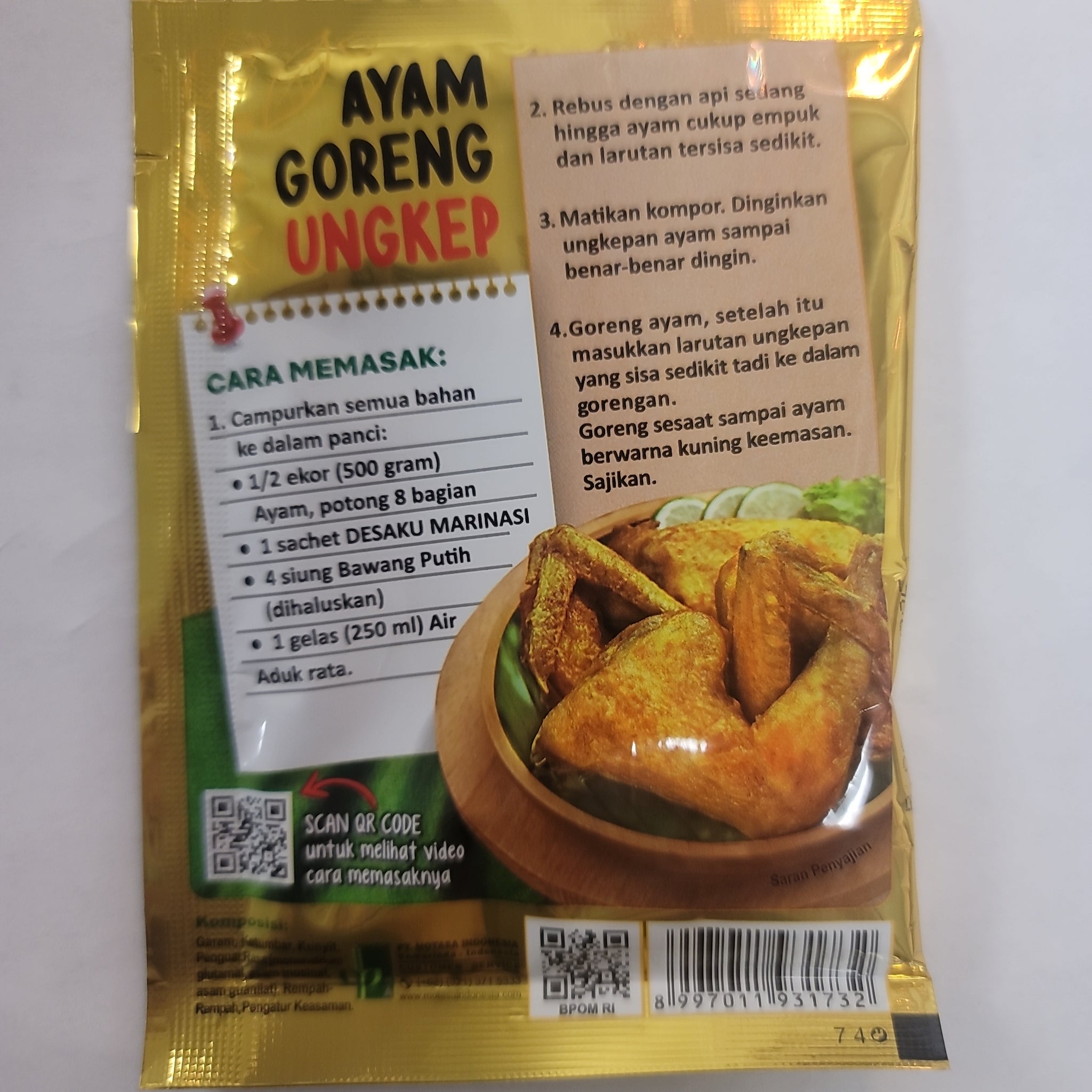 Desaku Marinasi Tempe dan Ikan dan Ayam 15 g – Aneka Market