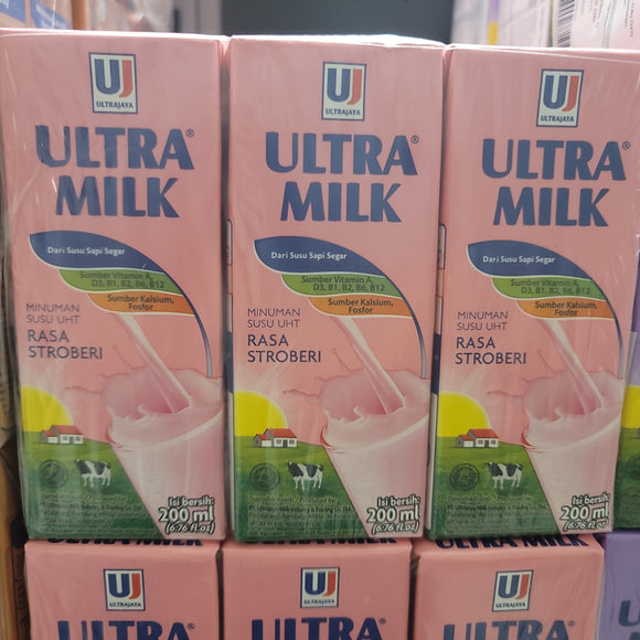 UJ Ultra Milk Strawberry (6x6.76 Oz)