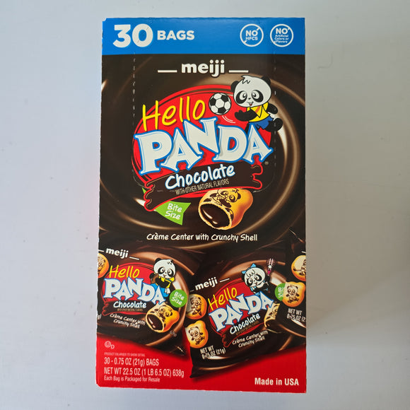 Hello Panda Choco Cream Filled Cookies (30 bags x 21 g)
