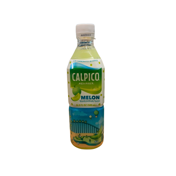 Calpico Japanese Drink Melon Flavor 16.9 Oz