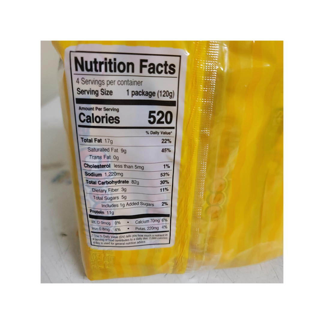 Ottogi Stir Fry Cheese Ramen (4 x 120 g) – Aneka Market