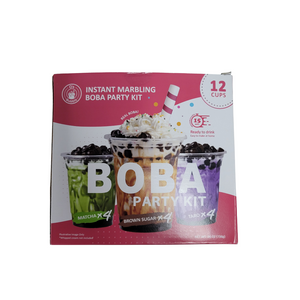 Boba Party Kit 26 Oz (738 g) 12 Cups