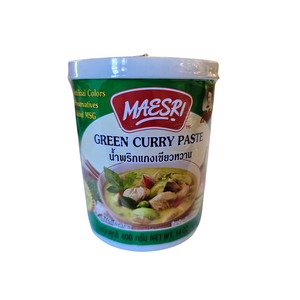Mae Sri Green Curry Paste 14 Oz (400 g)