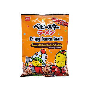 Baby Star Crispy Ramen Snack Yakisoba Flavor 75 g