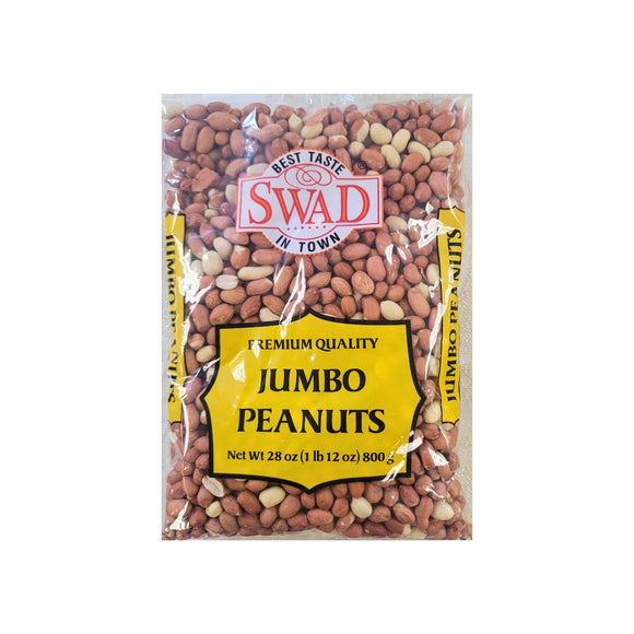 Swad Jumbo Peanuts 28 Oz (Raw)