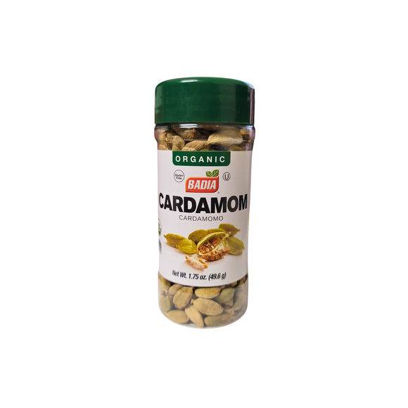 Badia Organic Cardamom Whole 1.75 Oz