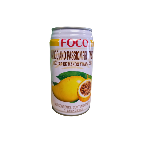 Foco Mango with Passion Fruit Drink  11.8 Oz