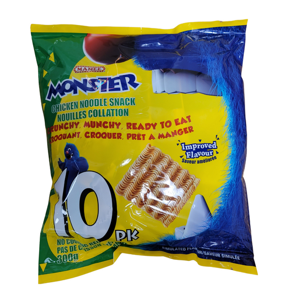 Mamee Ready To Eat Noodle Snacks Chicken Flavor (10x30g)