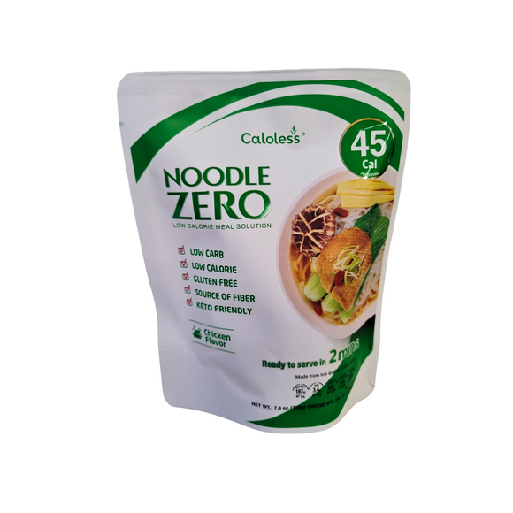 Caloless Low Calorie Konjac Noodle Chicken Flavor 13.1 Oz