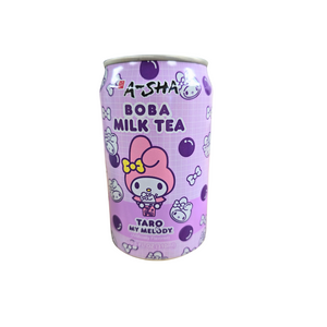 A-Sha My Melody Taro Boba Milk Tea 310 ml (10.5 fl oz)