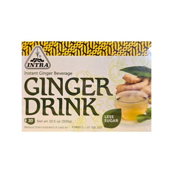 Intra Instant Ginger Drink Less Sugar (20 sachet x 18 g)