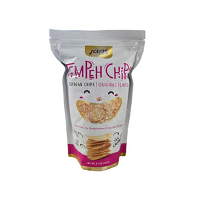 Jans Tempeh Soybean Chips Original 4.4 Oz (125 g)