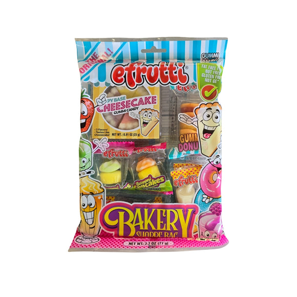 Efrutti Gummi Candy 2.7 Oz Bakery Shoppe Bag