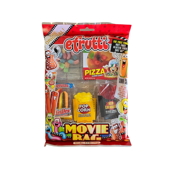 Efrutti Gummi Candy 2.7 Oz Movie Bag