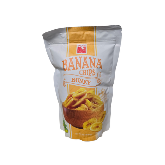 Takari Banana Chips Honey 2 Oz