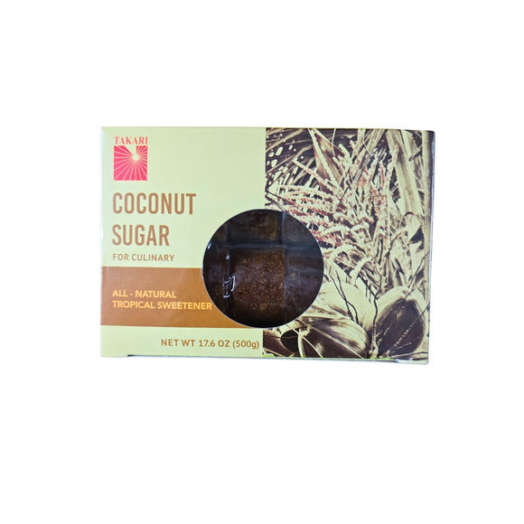 Takari Coconut Sugar Round 17.6 Oz