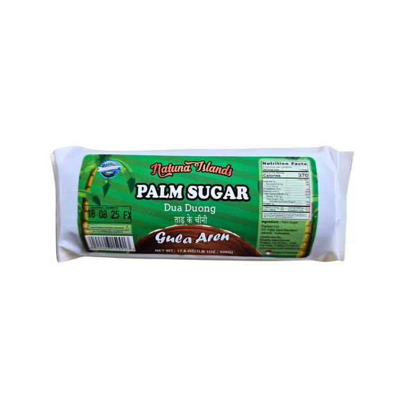 Natuna Island Palm Sugar 17.6 Oz (500 g)