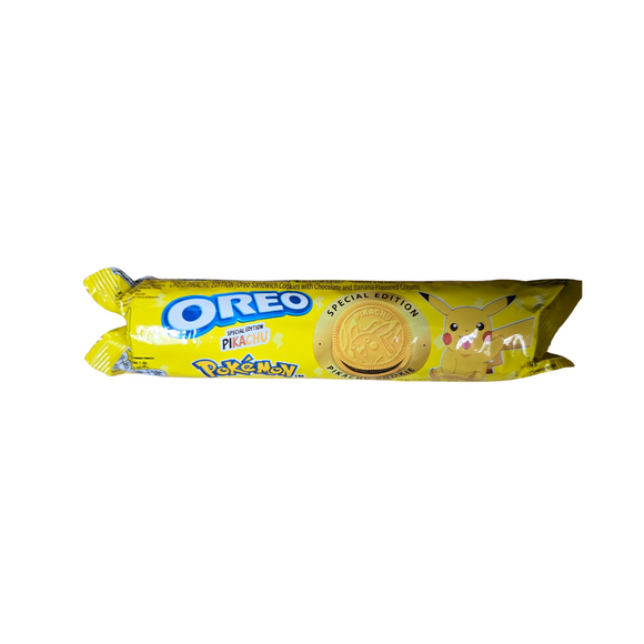 Oreo Pokemon Pikachu Cream Cookies 119.6 g - Limited Edition