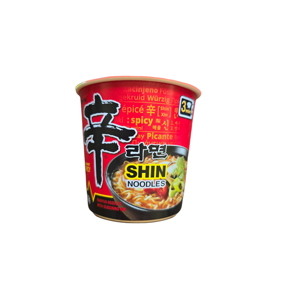 Nongshim Shin Spicy Noodle Cup 2.64 Oz