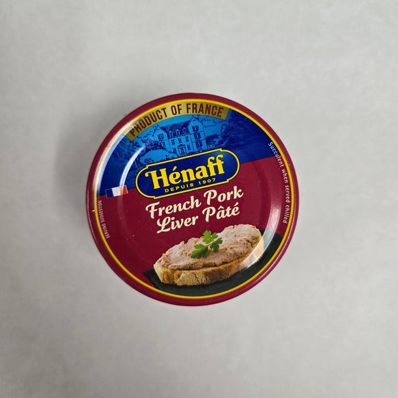 Henaff French Pork Liver Pate 4.5 Oz