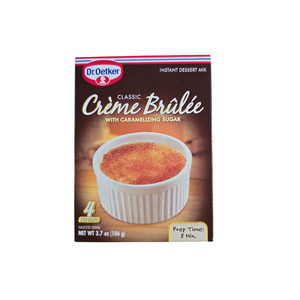 Oetker Classic Creme Brulee 3.7 oz