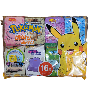 Pokemon Seaweed Seasoned Sliced Laver (16x4g/0.14 oz)