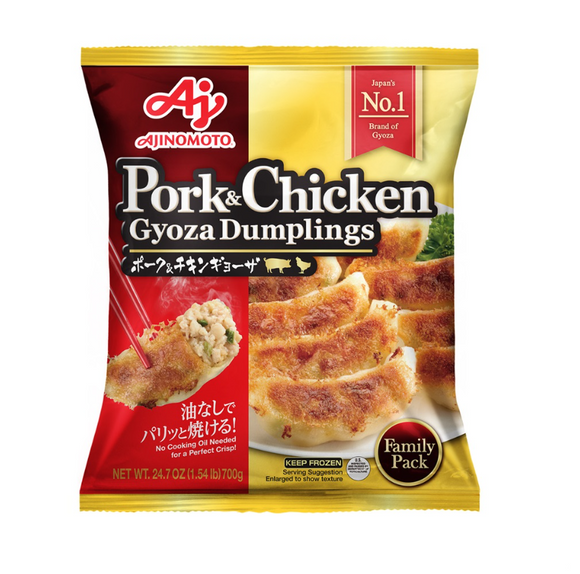 Ajinomoto  Pork & Chicken Gyoza Dumplings Family Size 24.7 Oz (Frozen)