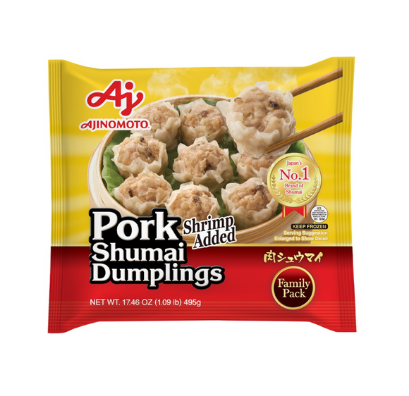 Ajinomoto Pork Shumai Dumplings Family Size 24.7 Oz (Frozen)