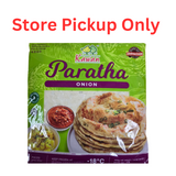 Kawan Roti Paratha Onion  5 Pcs 14 Oz (Frozen)