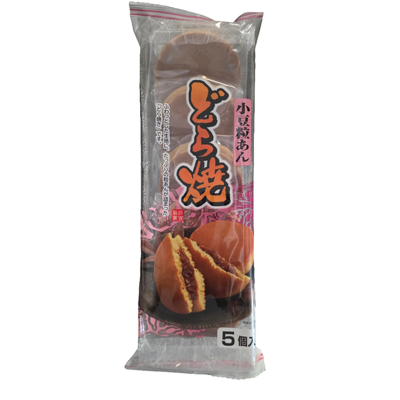 Hiyoshi Red Dorayaki Cake 5 Oz (5 pcs)