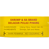 Shrimp & 6A Brand Belacan Shrimp Paste Terasi 250 g