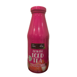 Tea4U Ceylon Iced Tea Black Tea with Lychee & Strawberry  Flavor Zero Sugar 300 ml