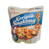 Leni Cassava Chips Spicy Anchovy (Teri Pedas) 4.9 Oz