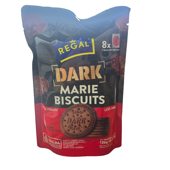 Marie Regal Dark Cookies Pouch 120 g
